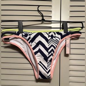 NWT Victoria’s Secret Strappy Cheeky Swim Bottoms- Size M